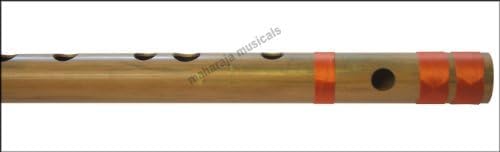 Maharaja Musicals Concert Bansuri Flute, Scale C Medium, 19"