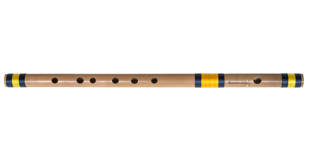 Sarfuddin Concert Bansuri Flute, Scale E Bass, 29.5", Bamboo