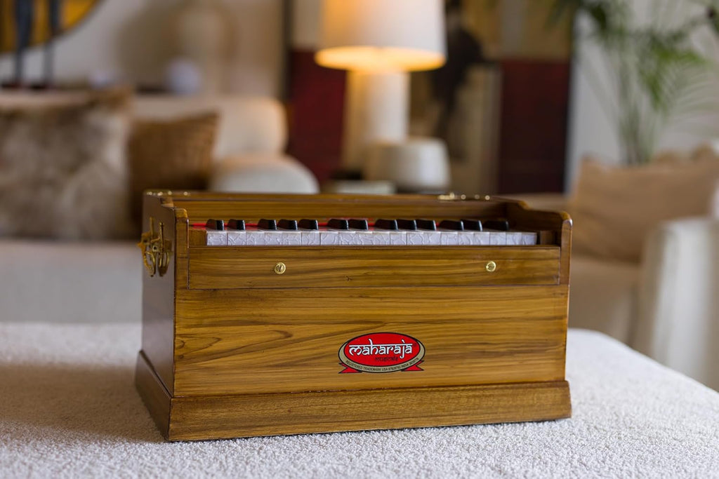Maharaja Musicals, Small, 2 .5 Octaves Saptak, Multi-Fold Bellow, 18x1