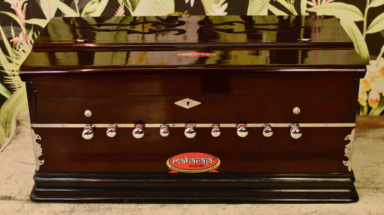 Maharaja Musicals Harmonium, 3.25 Octave, 9 Stops, Coupler