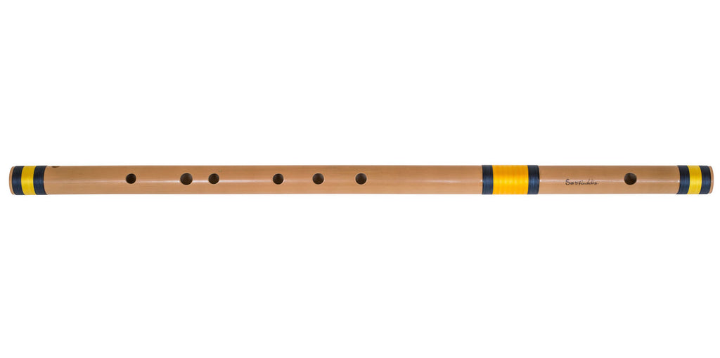 Sarfuddin Concert Bansuri Flute, Scale D# Bass, 30.5", Bamboo