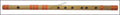 Maharaja Musicals Concert Bansuri Flute, Scale B Bass, 20", Bamboo