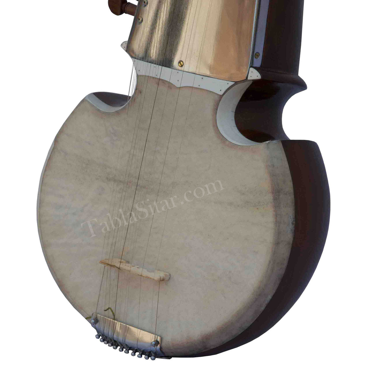 HEMEN & CO. Sarod, Amjad Ali Khan Style, Single Toomba, Fiber Case