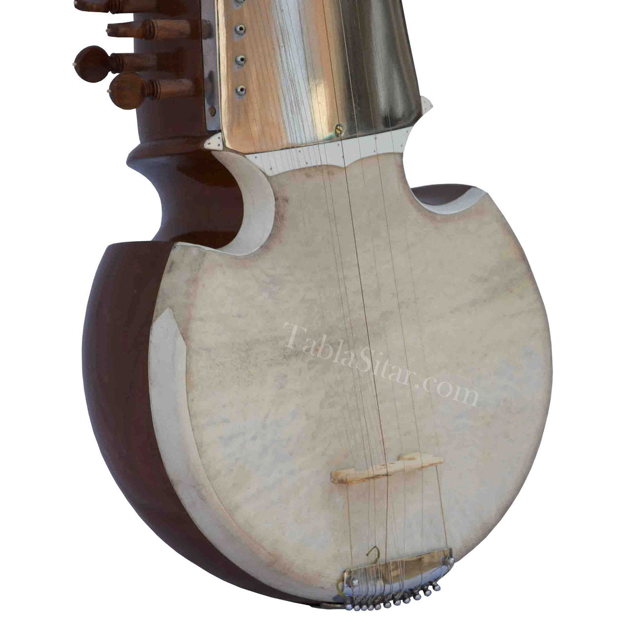HEMEN & CO. Sarod, Amjad Ali Khan Style, Single Toomba, Fiber Case