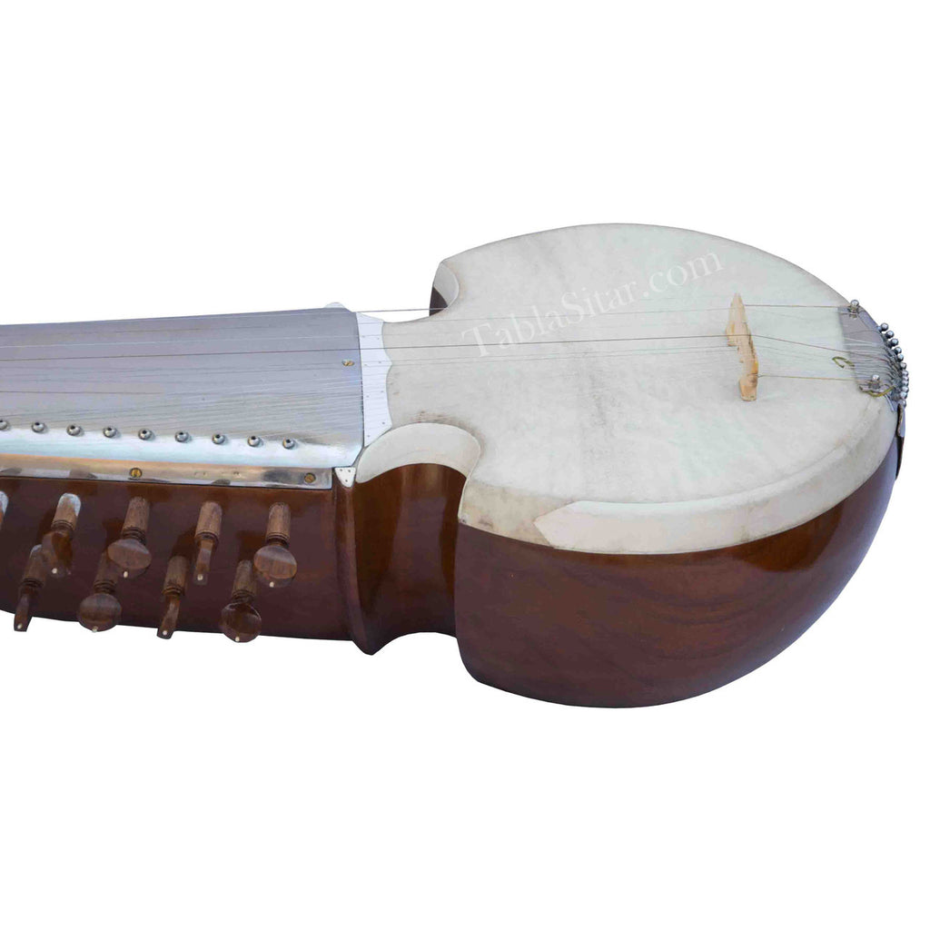 HEMEN & CO. Sarod, Amjad Ali Khan Style, Single Toomba, Fiber Case