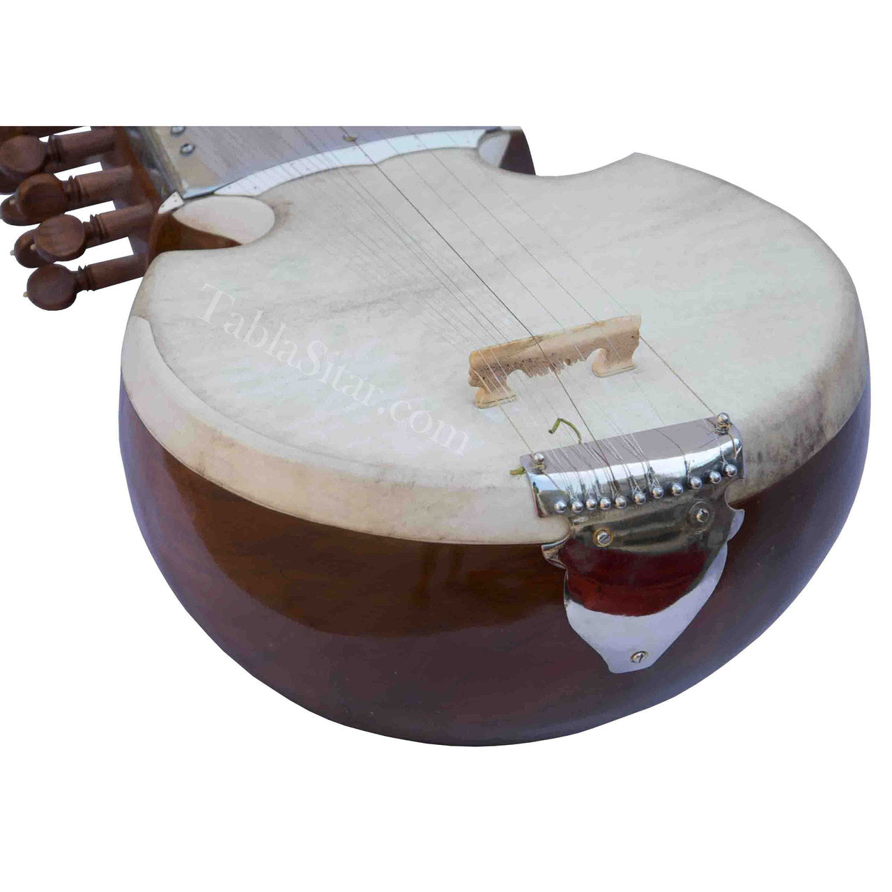 HEMEN & CO. Sarod, Amjad Ali Khan Style, Single Toomba, Fiber Case