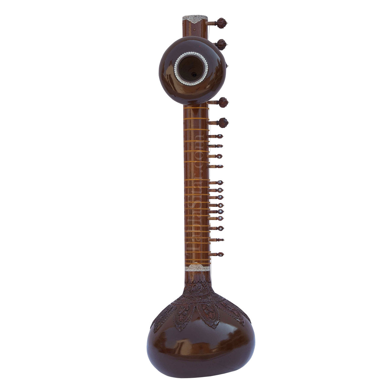 Kanai Lal Manipuri Sitar, Ravi Shankar Style, Double Toomba