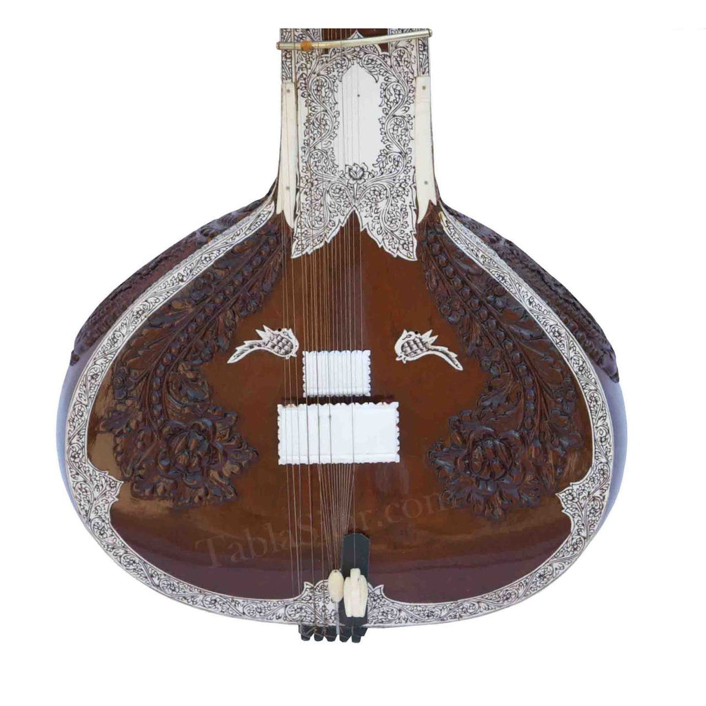 Kanai Lal Manipuri Sitar, Ravi Shankar Style, Double Toomba