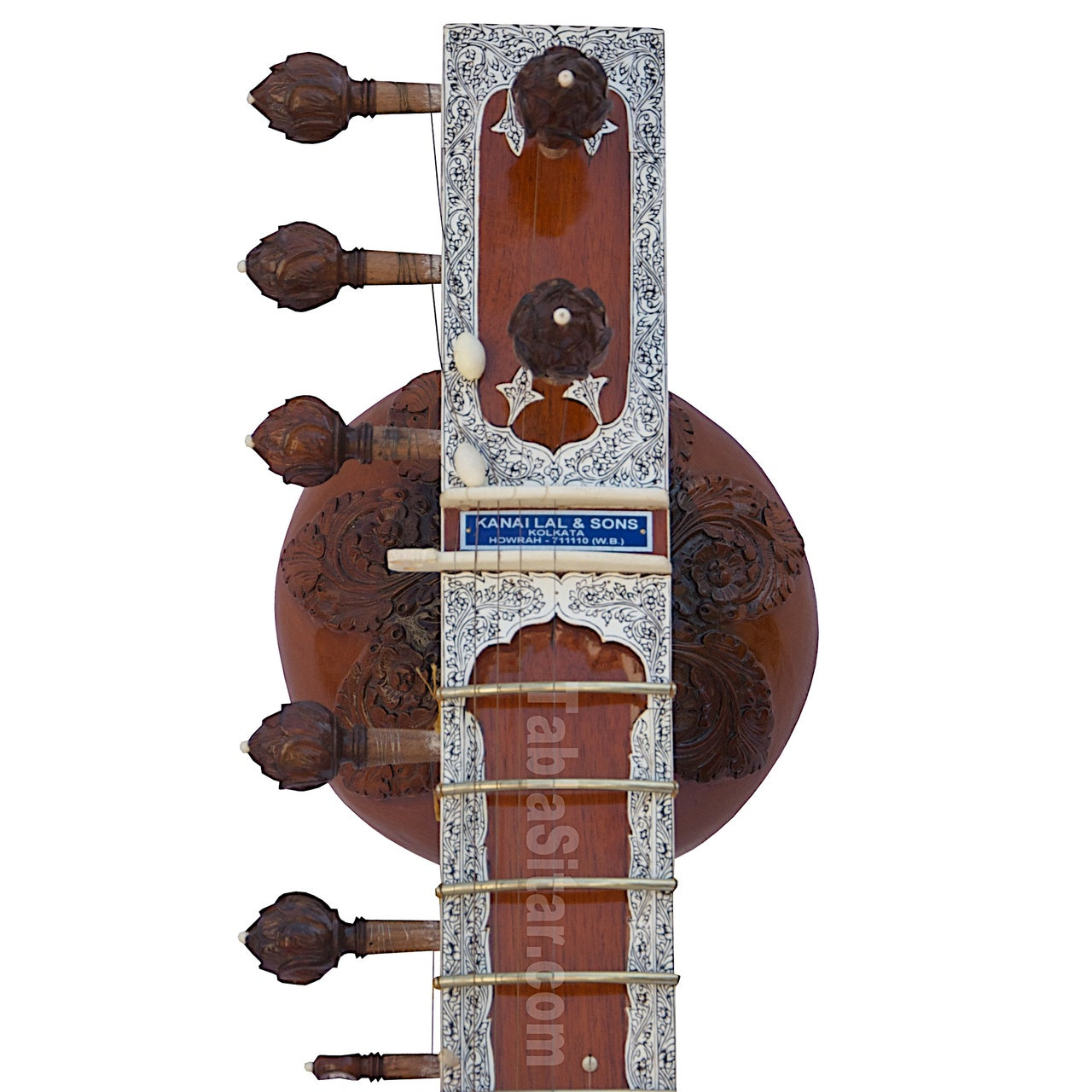 Kanai Lal Kaddu Patta Sitar, Ravi Shankar Style (No. 329)
