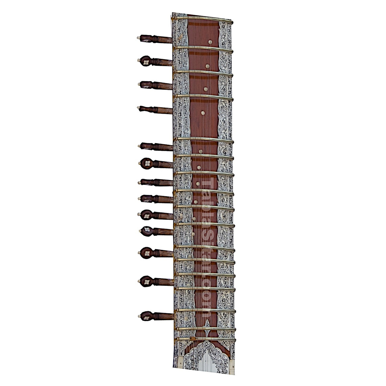 Kanai Lal Kaddu Patta Sitar, Ravi Shankar Style (No. 329)