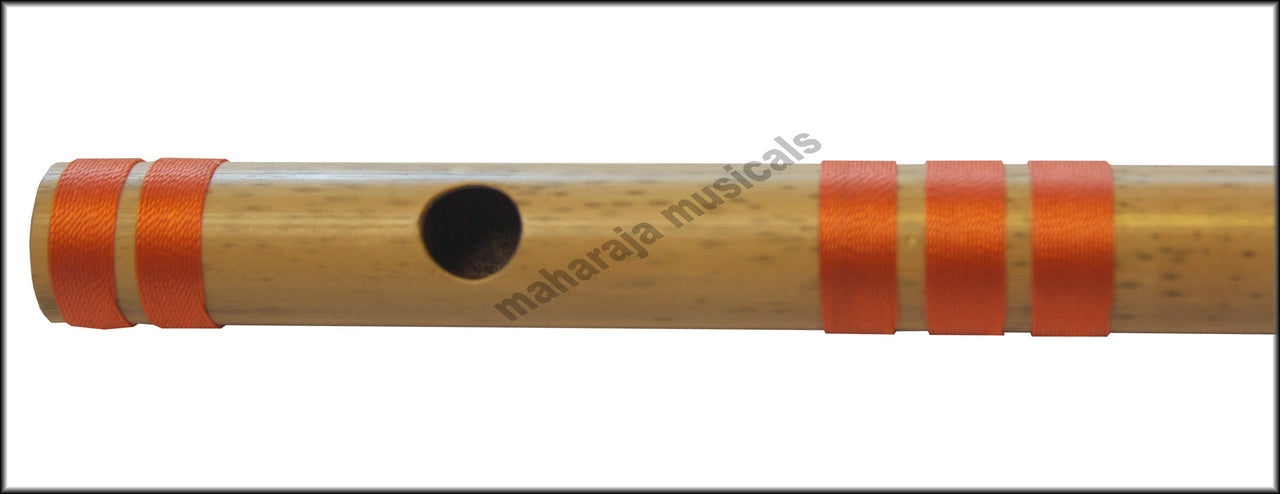 Maharaja Musicals Concert Bansuri Flute, Scale A Medium, 11"