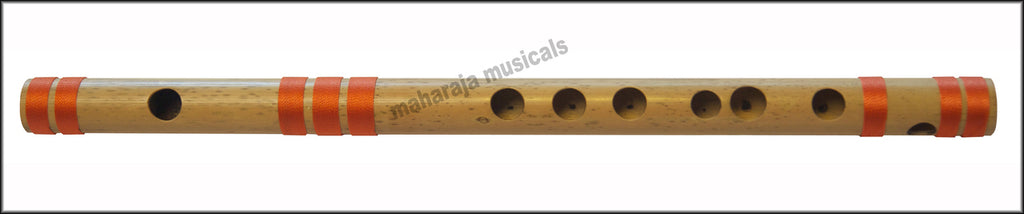 Maharaja Musicals Concert Bansuri Flute, Scale A Medium, 11"