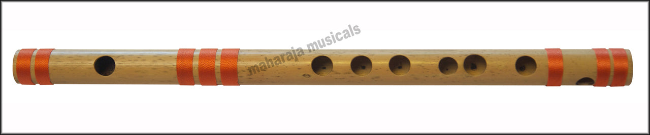 Maharaja Musicals Concert Bansuri Flute, Scale A Medium, 11"
