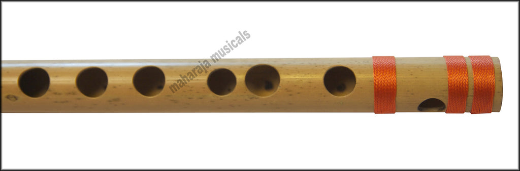 Maharaja Musicals Concert Bansuri Flute, Scale A Medium, 11"