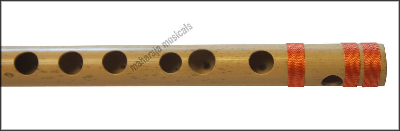 Maharaja Musicals Concert Bansuri Flute, Scale A Medium, 11"