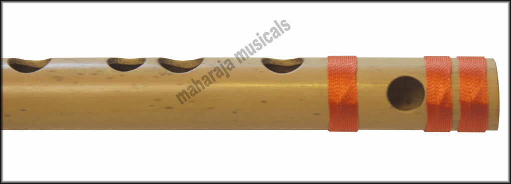 Maharaja Musicals Concert Bansuri Flute, Scale A Medium, 11"