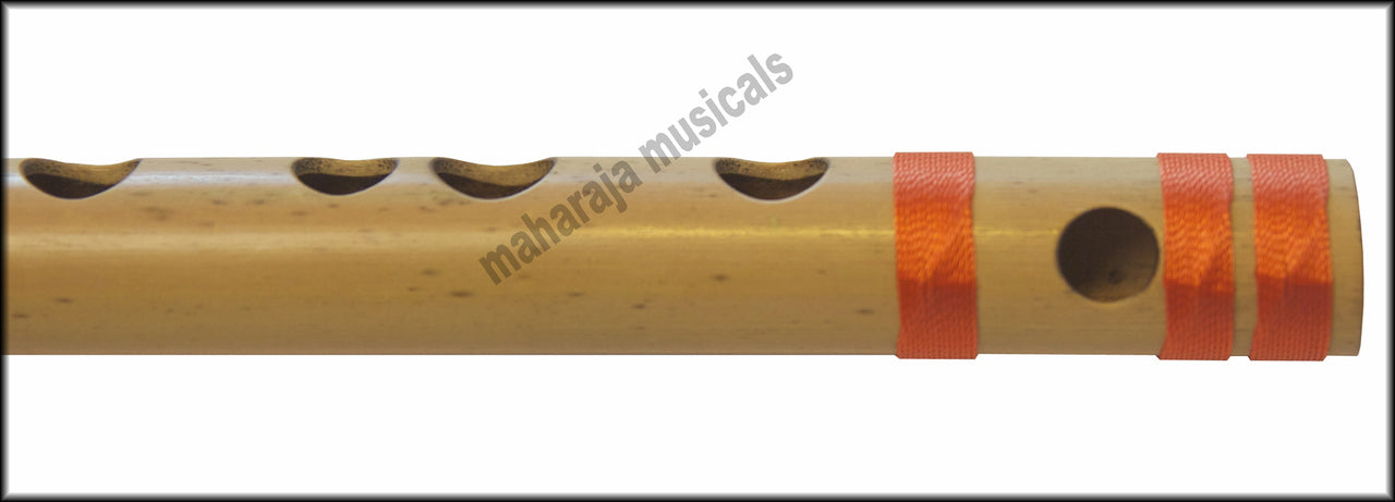 Maharaja Musicals Concert Bansuri Flute, Scale A Medium, 11"