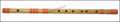 Maharaja Musicals Concert Bansuri Flute, Scale A# Bass, 21.5"