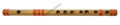 Maharaja Musicals Concert Bansuri Flute, Scale B Medium, 10"