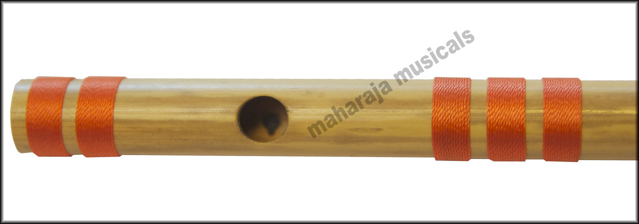 Maharaja Musicals Concert Bansuri Flute, Scale C Small, 9.5"