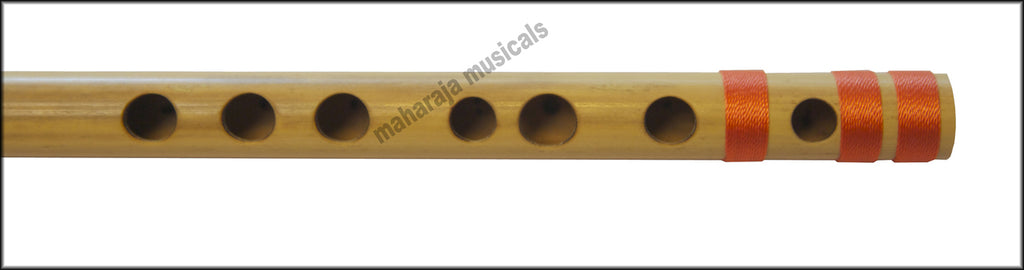 Maharaja Musicals Concert Bansuri Flute, Scale C Small, 9.5"