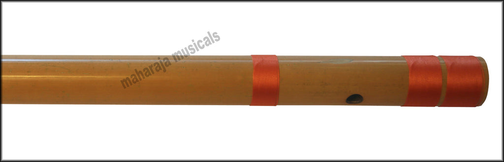 Maharaja Musicals Concert Bansuri Flute, Scale C# Bass, 34", Bamboo