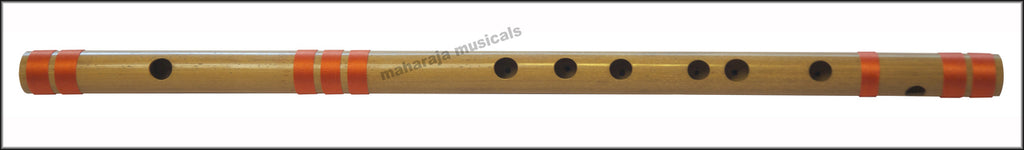Maharaja Musicals Concert Bansuri Flute, Scale C# Small, 9", Bamboo