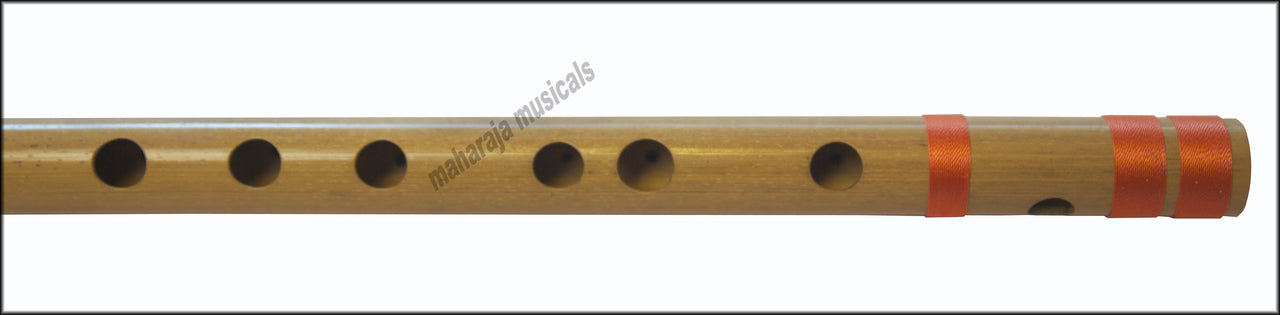 Maharaja Musicals Concert Bansuri Flute, Scale C# Small, 9", Bamboo
