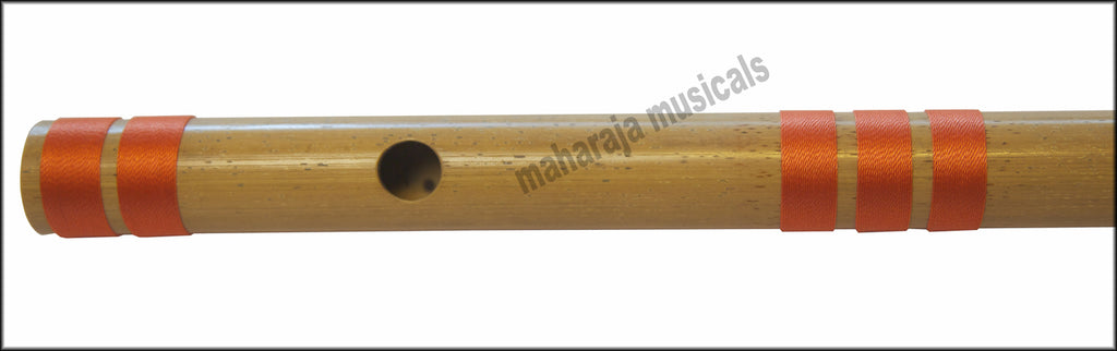 Maharaja Musicals Concert Bansuri Flute, Scale C# Small, 9", Bamboo