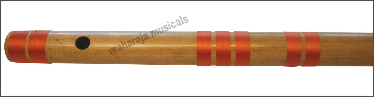 Maharaja Musicals Concert Bansuri Flute, Scale D Bass, 33.5"