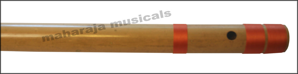 Maharaja Musicals Concert Bansuri Flute, Scale D Bass, 33.5"