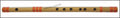 Maharaja Musicals Concert Bansuri Flute, Scale D Medium, 17"