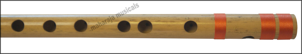 Maharaja Musicals Concert Bansuri Flute, Scale D Medium, 17"