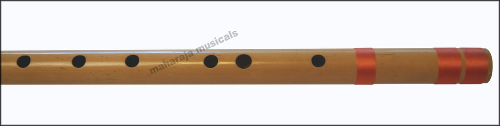 Maharaja Musicals Concert Bansuri Flute, Scale E Bass, 29.5"