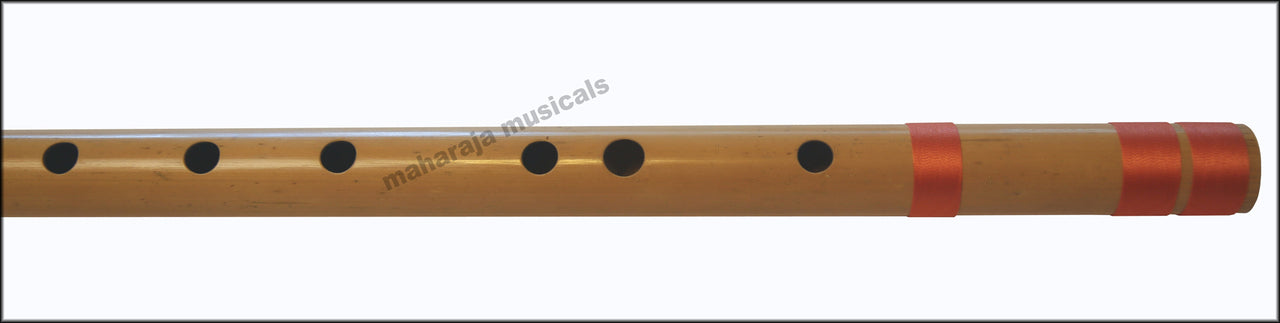 Maharaja Musicals Concert Bansuri Flute, Scale E Bass, 29.5"