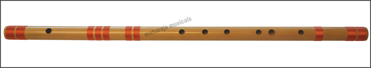 Maharaja Musicals Concert Bansuri Flute, Scale E Medium, 16"