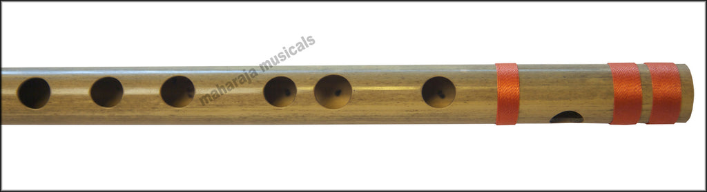 Maharaja Musicals Concert Bansuri Flute, Scale E Medium, 16"