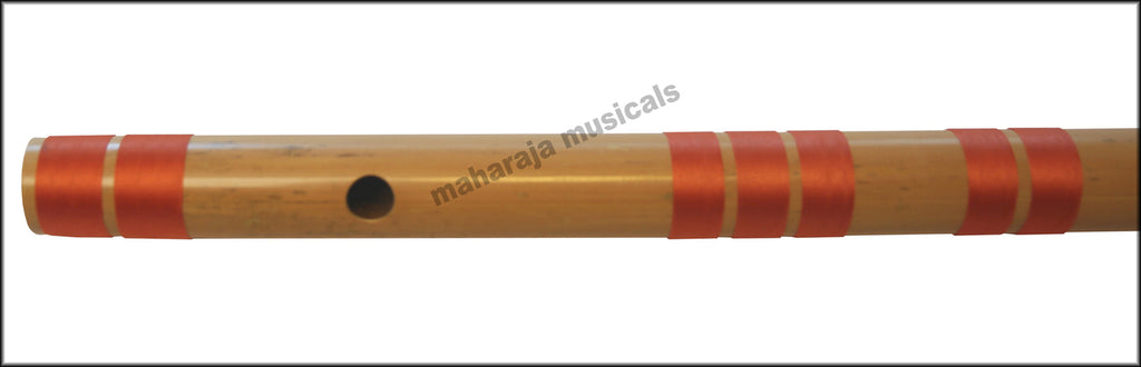Maharaja Musicals Concert Bansuri Flute, Scale F Bass, 28.5"