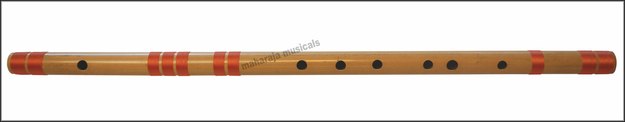 Maharaja Musicals Concert Bansuri Flute, Scale F Bass, 28.5"