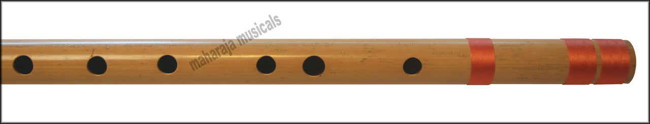 Maharaja Musicals Concert Bansuri Flute, Scale F Bass, 28.5"