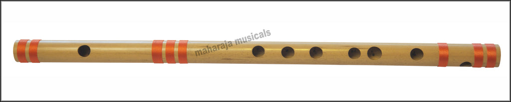 Maharaja Musicals Concert Bansuri Flute, Scale F Medium, 14"