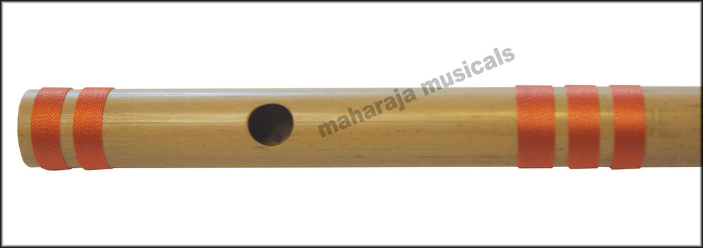 Maharaja Musicals Concert Bansuri Flute, Scale F Medium, 14"
