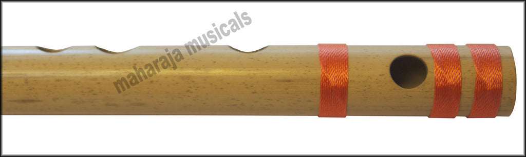 Maharaja Musicals Concert Bansuri Flute, Scale F Medium, 14"