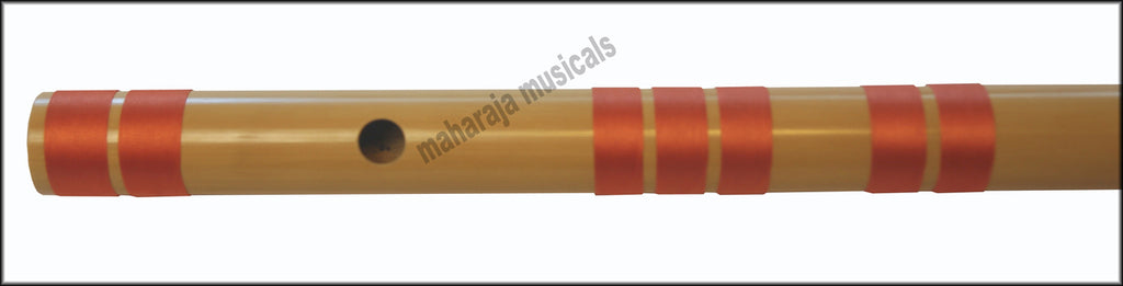 Maharaja Musicals Concert Bansuri Flute, Scale F# Bass, 26.5"