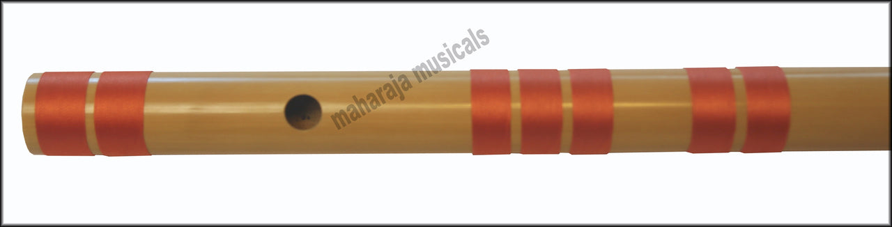 Maharaja Musicals Concert Bansuri Flute, Scale F# Bass, 26.5"