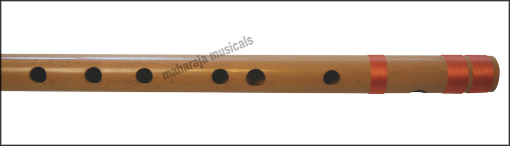Maharaja Musicals Concert Bansuri Flute, Scale F# Bass, 26.5"