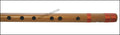 Maharaja Musicals Concert Bansuri Flute, Scale F# Bass, 26.5"