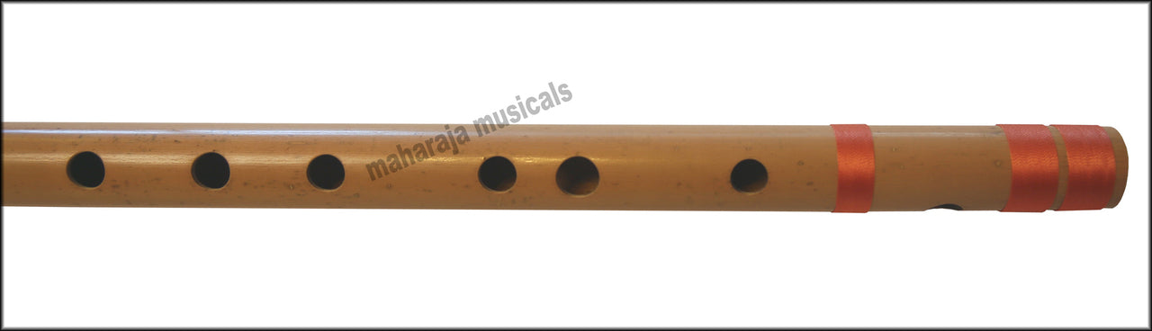 Maharaja Musicals Concert Bansuri Flute, Scale F# Bass, 26.5"
