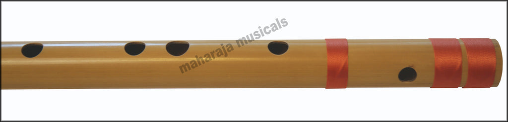 Maharaja Musicals Concert Bansuri Flute, Scale F# Bass, 26.5"