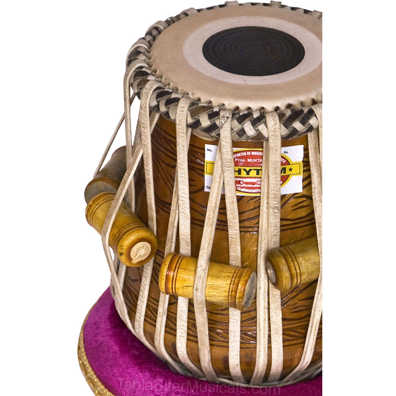 Mukta Das - Rhythm Tabla Shop Dayan Tabla, Mahogany
